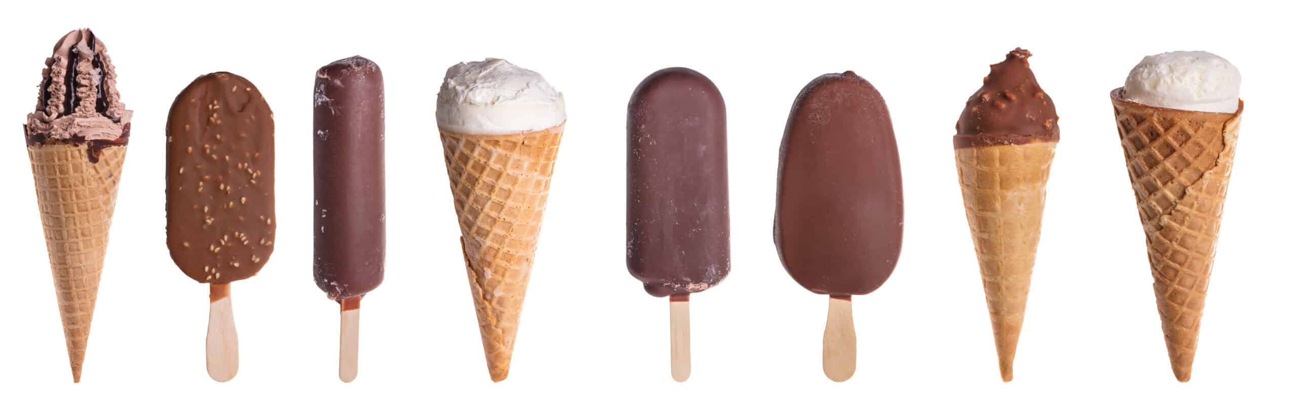 Ice cream and dairy product formats illustrating how format choices drive development